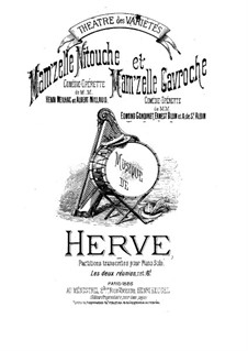 Mam'zelle Nitouche: Für Klavier by Florimond Hervé