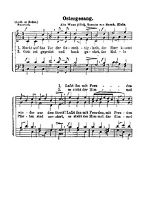 Ostergesang: Ostergesang by Bernhard Klein