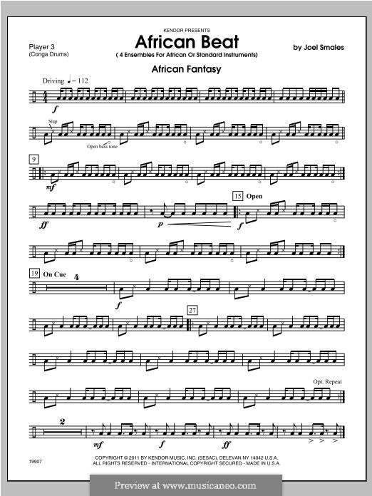 African Beat: Percussion 3 by Joel Smales