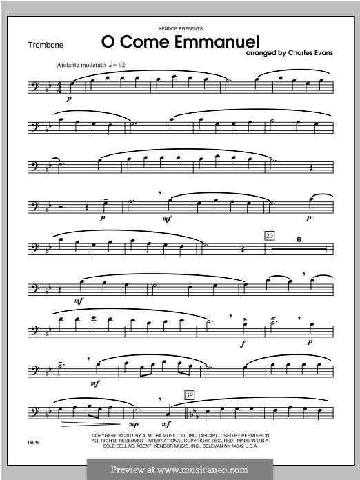 Brass Ensemble version: Posaunenstimme by folklore