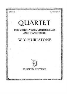 Klavierquartett in e-Moll, Op.43: Klavierquartett in e-Moll by William Yeates Hurlstone