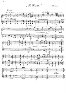 Zwei Chöre: Nr.2 Die Kapelle, für zwei Gitarren by Konradin Kreutzer