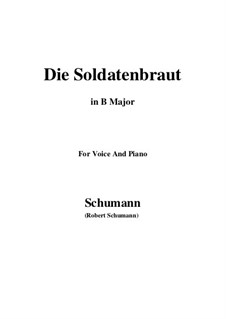 Nr.1 Die Soldatenbraunt: B Major by Robert Schumann