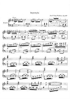 Impromptu in F-Dur, Op.44a: Impromptu in F-Dur by Josef Krug-Waldsee