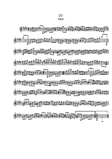 Suite for Arpeggione or Viola d'amore, Op.11: Gigue by Dov Rosenschein