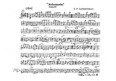Automania. Galopp für Kornett und Orchester: Oboenstimme by Louis-Philippe Laurendeau