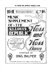 Hoss and Hoss Dance: Hoss and Hoss Dance by Charles Balmer