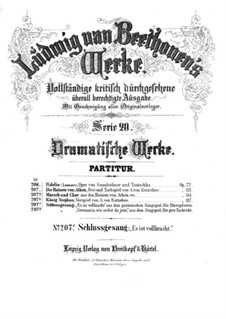 Es ist vollbracht, WoO 97: Es ist vollbracht by Ludwig van Beethoven