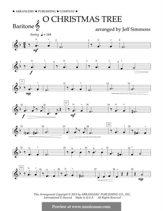 Concert Band version: Baritone T.C. part by folklore