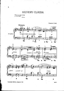 Silvery Clouds: Silvery Clouds by Gustave Lind