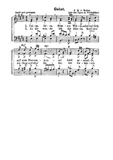 Akt II, Nr.8 Leise, leise, fromme Weise (Wie nahte mir der Schlummer): Für Chor by Carl Maria von Weber