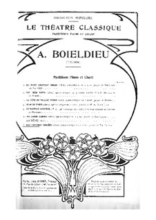 Les voitures versées: Klavierauszug mit Singstimmen by Adrien Boieldieu