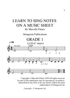 Learn to sing from a music sheet: Learn to sing from a music sheet by Marcello Palace
