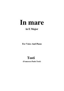 In Mare: E Major by Francesco Paolo Tosti