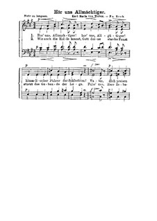 Leyer und Schwer, Op.42: Nr.3 Gebet vor der Schlacht (Hör' uns, Allmachtiger) , J.173 by Carl Maria von Weber