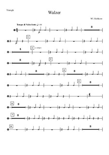 Вальс: Партия треугольника by Wladimir Rebikow