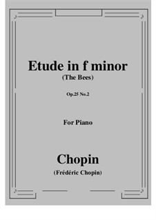 Nr.2 in f-Moll: Für Klavier by Frédéric Chopin