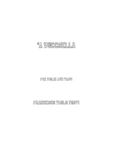 A Vucchella: Für Violine und Klavier by Francesco Paolo Tosti