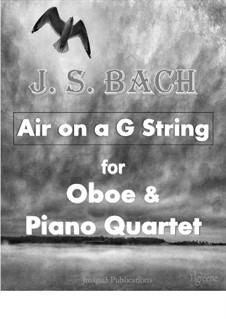 Aria. Version by James Guthrie: For Oboe & Piano Quartet by Johann Sebastian Bach