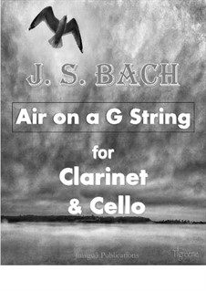 Aria. Version by James Guthrie: For Clarinet & Cello by Johann Sebastian Bach