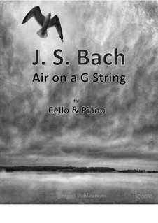 Aria. Version by James Guthrie: For Cello & Piano by Johann Sebastian Bach