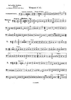 Künstlerleben, Op.316: Paukenstimme by Johann Strauss (Sohn)
