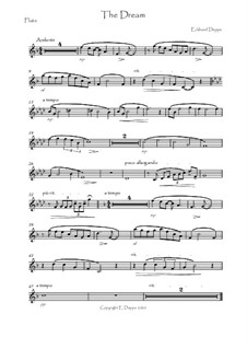 10 Pieces for Flute and Piano: The Dream – Solostimme by Eckhard Deppe