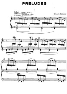 Präludien, L.123: Nr.1 Nebel by Claude Debussy