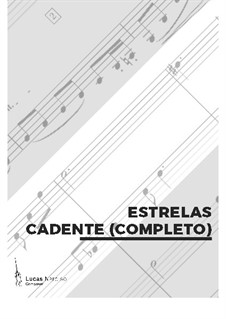 Estrelas Cadentes (Shooting Star), Op.2: Klavierauszug mit Singstimmen by Lucas Narciso