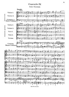 Konzert Nr.4 in g-Moll 'Dulce Somnium': Konzert Nr.4 in g-Moll 'Dulce Somnium' by Georg Muffat