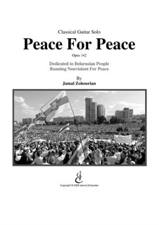 Peace For Peace, Op.142: Peace For Peace by Jamal Zohourian