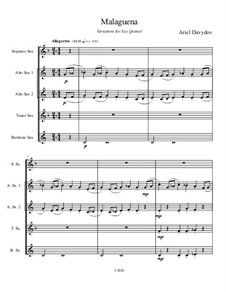 Malaguena, Variations on Spanish Song: Malaguena, Variations on Spanish Song by Ariel Davydov