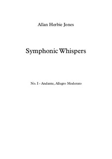 Symphonic Whispers: Movement 1 by Allan Herbie Jones