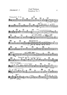 Sinfonie Nr.5, FS 97 Op.50: Posaune- und Tubastimmen by Carl Nielsen