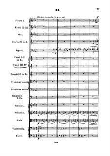Sinfonie Nr.1 in g-Moll, FS 16 Op.7: Teil III by Carl Nielsen
