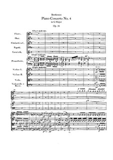 Vollständiger Konzert: Vollpartitur by Ludwig van Beethoven