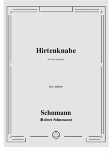 Hirtenknabe: C minor by Robert Schumann
