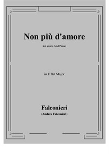 Non più d'amore: E flat Major by Andrea Falconieri