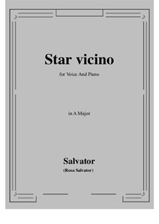 Star vicino: A-Dur by Salvator Rosa
