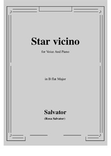 Star vicino: B flat Major by Salvator Rosa