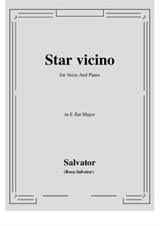 Star vicino: E flat Major by Salvator Rosa
