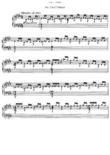 Neun Preluden, Op.103: Präludium Nr.2 by Gabriel Fauré