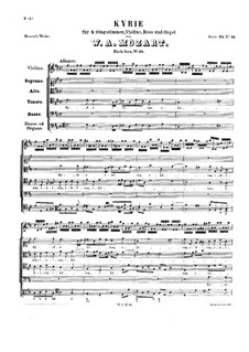 Kyrie in D-Dur, K.91: Kyrie in D-Dur by Wolfgang Amadeus Mozart