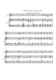 Bianco Natale: Für Oboe und Klavier by folklore