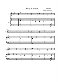 Instrumental version: Für Oboe und Klavier by folklore