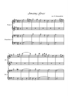 Piano version: For four hands by folklore