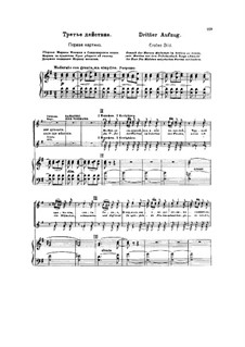 Fragmente: Akt III. Version für Stimmen und Klavier by Modest Mussorgski