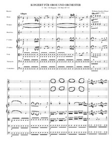 Konzert für Flöte und Orchester Nr.2 in D-Dur, K.314: Teil I by Wolfgang Amadeus Mozart