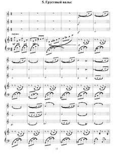 Грустный вальс для ансамбля скрипачей: Грустный вальс для ансамбля скрипачей by Aleksandr Gonobolin
