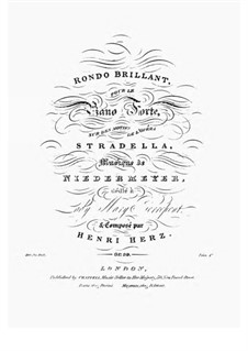 Rondo Brillantes, Op.99: Für Klavier by Henri Herz